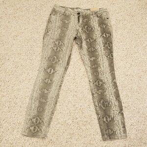 New! MOSSIMO Snake Print Size 11/Fit 6 Pants